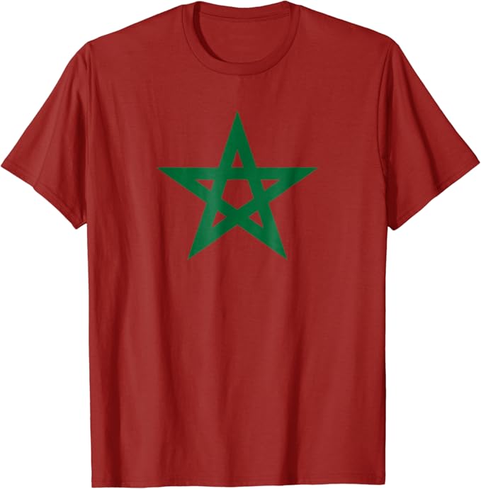 morocco soccer t shirt